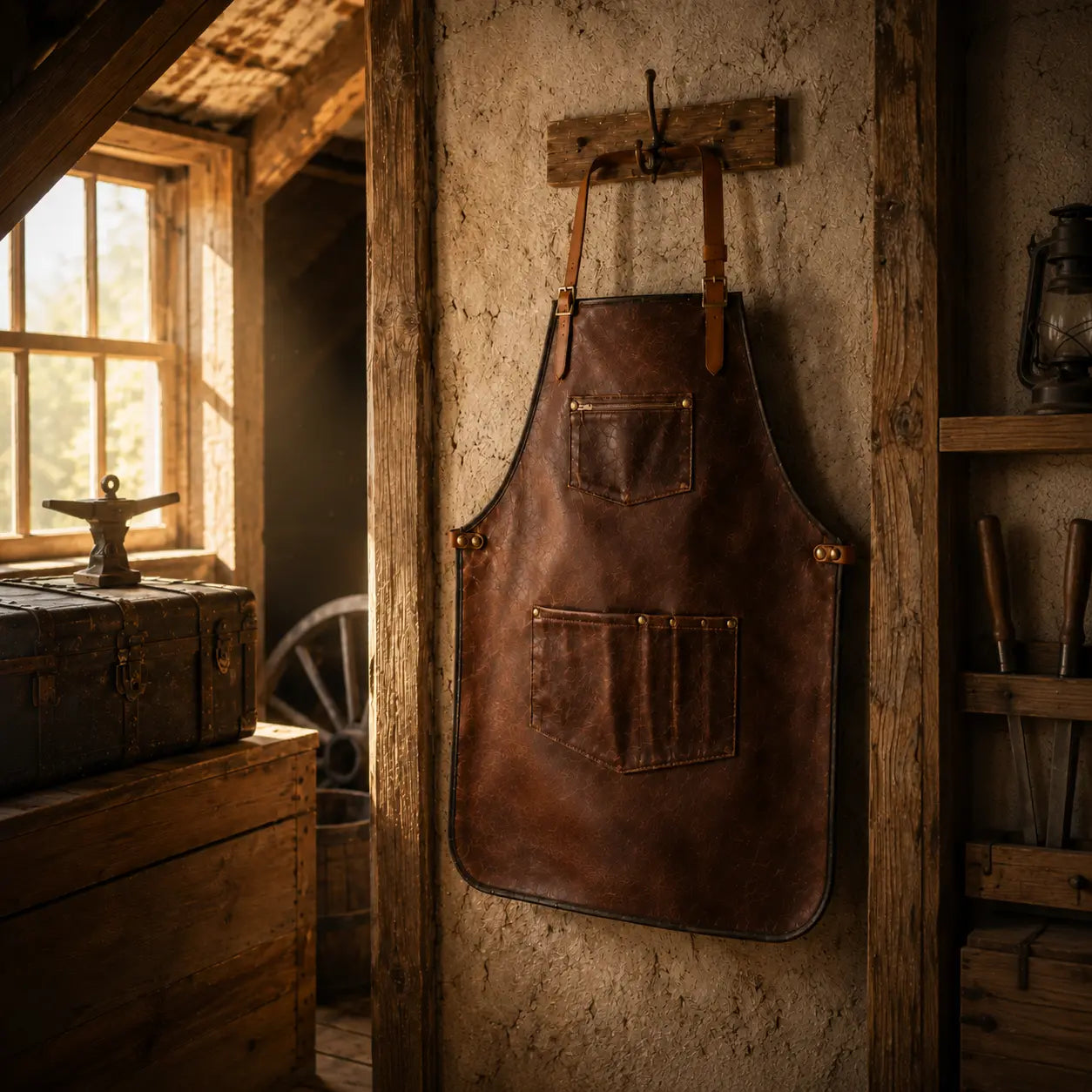Joe Mercer's Oak-Bark Leather Apron
