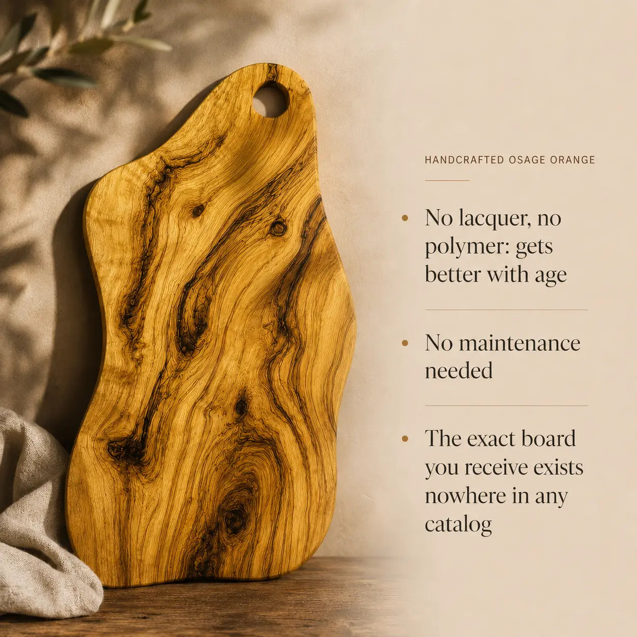 Mac McAllister's Osage Orange Board